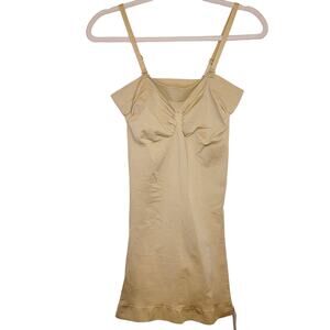 New Joyshaper womens nude full body butt lift shapewear size Large